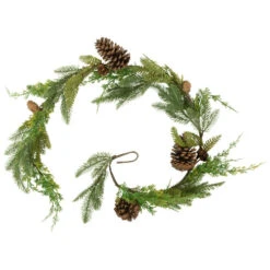 Northlight 5' Assorted Pine And Pinecone Artificial Christmas Garland, Unlit 10 Northlight 5' Assorted Pine And Pinecone Artificial Christmas Garland, Unlit -Festival northlight yk93254 1 55795.1663340556