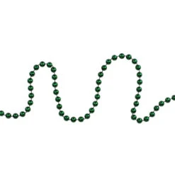 Northlight 15' Shiny Metallic Green Beaded Christmas Garland - Unlit 10 Northlight 15' Shiny Metallic Green Beaded Christmas Garland - Unlit -Festival northlight ys28275 1 91183.1686057294