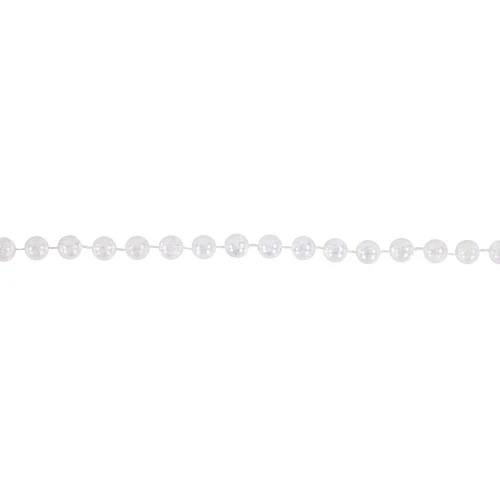 Northlight 33' Clear Iridescent Beaded Artificial Christmas Garland, Unlit 4 Northlight 33' Clear Iridescent Beaded Artificial Christmas Garland, Unlit - Image 2
