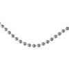 Northlight 33' Shiny Silver Round Beaded Christmas Garland - Unlit -Festival northlight ys28289 new 61894.1588357520