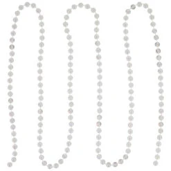 Northlight 33' X .5" Clear Iridescent Beaded Artificial Christmas Garland, Unlit -Festival northlight ys28303 4 22843.1686923739