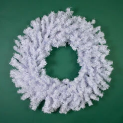 Northlight White Crystal Spruce Artificial Christmas Wreath - 20" - Unlit 12 Northlight White Crystal Spruce Artificial Christmas Wreath - 20" - Unlit -Festival northlight z000172c20z00019 green 84110.1695052439