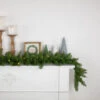 Northlight Pre-Lit Northern Pine Artificial Christmas Garland - 9' X 10" - Warm White LED Lights -Festival northlight z35738 1 styled 86317.1723597829