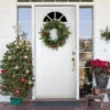 Northlight Real Touch™? Pre-lit Noble Fir With Berries Artificial Christmas Wreath - 24" - Clear Lights -Festival northlight z85340 styled 62627.1697819518