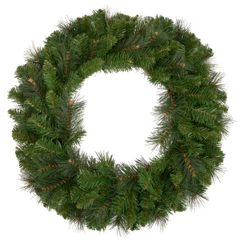 Northlight Mixed Beaver Pine Artificial Christmas Wreath, 24-Inch, Unlit 3 Northlight Mixed Beaver Pine Artificial Christmas Wreath, 24-Inch, Unlit
