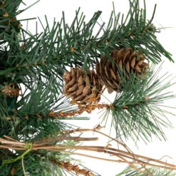 Northlight Yorkville Pine, Twig And Pinecone Artificial Christmas Garland - 9' X 12" - Unlit 17 Northlight Yorkville Pine, Twig And Pinecone Artificial Christmas Garland - 9' X 12" - Unlit -Festival northlight z994932c20m84274 05 04264.1698958404