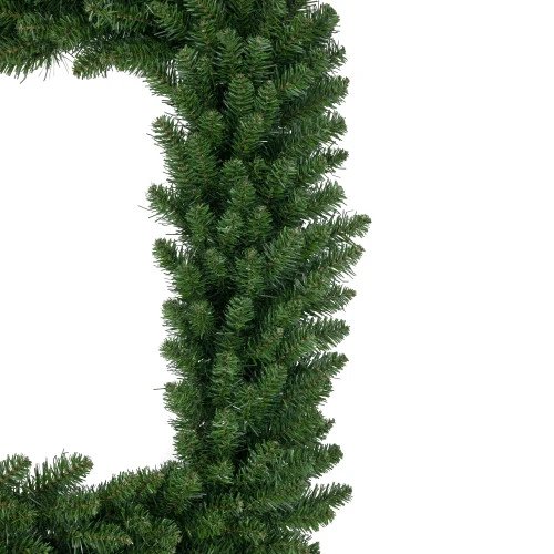 Northlight Buffalo Fir Rectangular Artificial Christmas Wreath - 36" - Unlit 6 Northlight Buffalo Fir Rectangular Artificial Christmas Wreath - 36" - Unlit - Image 4