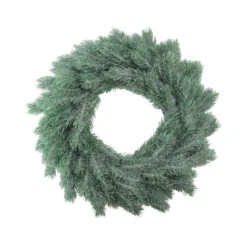 Northlight Real Touch™? Frosted Pine Artificial Christmas Wreath - 16" - Unlit