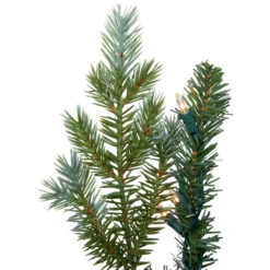 Northlight Real Touch™? Pre-Lit Blue Spruce Artificial Christmas Wreath - 48" - Clear Lights -Festival v94163 03 89643.1691506896